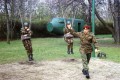Springen an der polnischen Offiziersschule