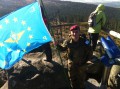Unsere Flagge ist immer dabei