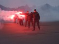 Abbrennen der Signalmunition