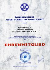 Albert Schweitzer Ehrenmitglied