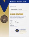 Presidential Champion GOLD Award 