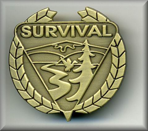 survival-badge-in-gold-medal