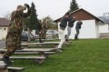 Airborne-Landefalltraining vorwaerts
