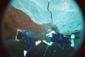 Unterqueren des Fallschirmes 