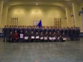 Gruppenfoto in der Bodensteinhalle