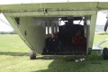 Bjoern und Gotthilf in der Skyvan