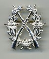 Swedish Army Rifle SILVER Badge medal