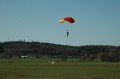 In the sky