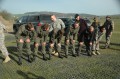 Congratulation after first jump