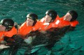 Rettungsinseltraining