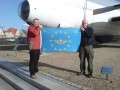 Unsere Flagge ist immer dabei