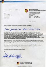 Ehren Coin der Landesgruppe Schleswig-Holstein