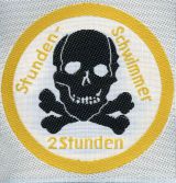 Totenkopfschwimmabzeichen in GOLD