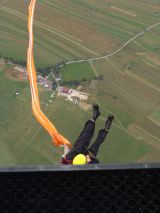 Absprung aus der AN 28 in Nowy Targ-Polen
