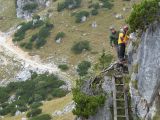 Toni und Reinhold holt die Klettergruppe ab