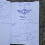 Eintrag ins Gipfelbuch