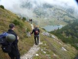 Absieg ber den Soinkessel zur Mitteralm