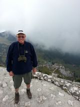 Adi auf dem Gipfel des Wendelstein -1838 m-