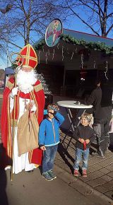 Auch hier wurden Kinder beschenkt