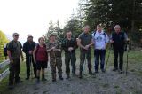 Die Klettergruppe ist bereit