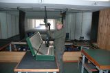 Helmut mit seiner Artillerie